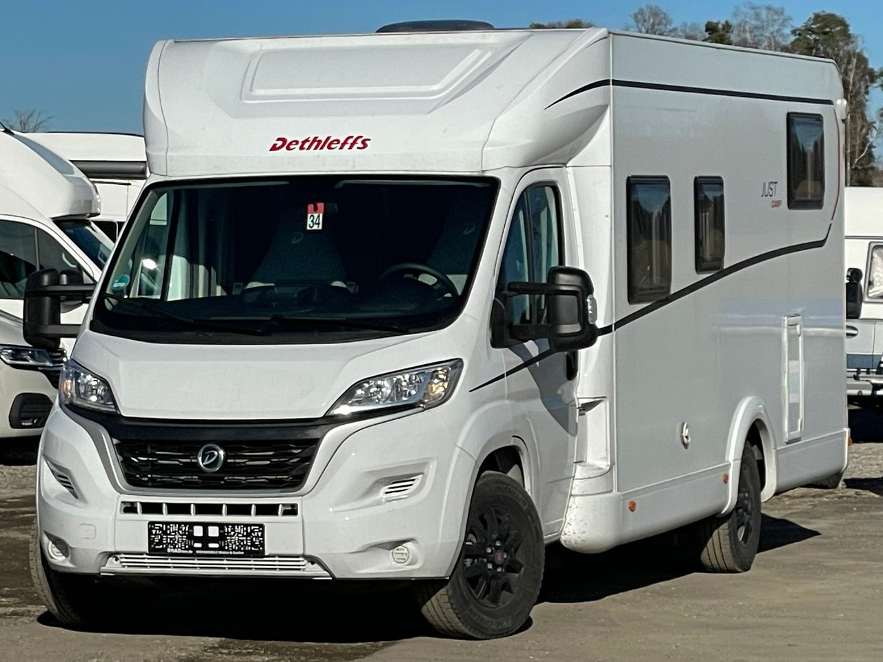 Dethleffs Just T 7052 EB mit Hubbett,Fiat,Markise,RFK,Navi - Camping-car profilé: photos 3 Dethleffs Just T 7052 EB mit Hubbett,Fiat,Markise,RFK,Navi - Camping-car profilé: photos 3