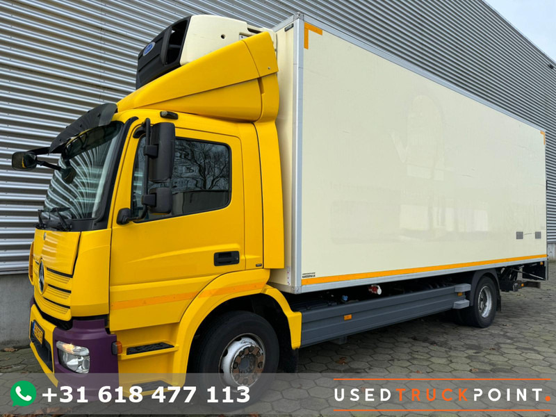 Mercedes-Benz ATEGO 1218 / Carrier / Euro 6 / Klima / Tail Lift / Diesel + Elctro / NL Truck - Camion frigorifique: photos 1 Mercedes-Benz ATEGO 1218 / Carrier / Euro 6 / Klima / Tail Lift / Diesel + Elctro / NL Truck - Camion frigorifique: photos 1