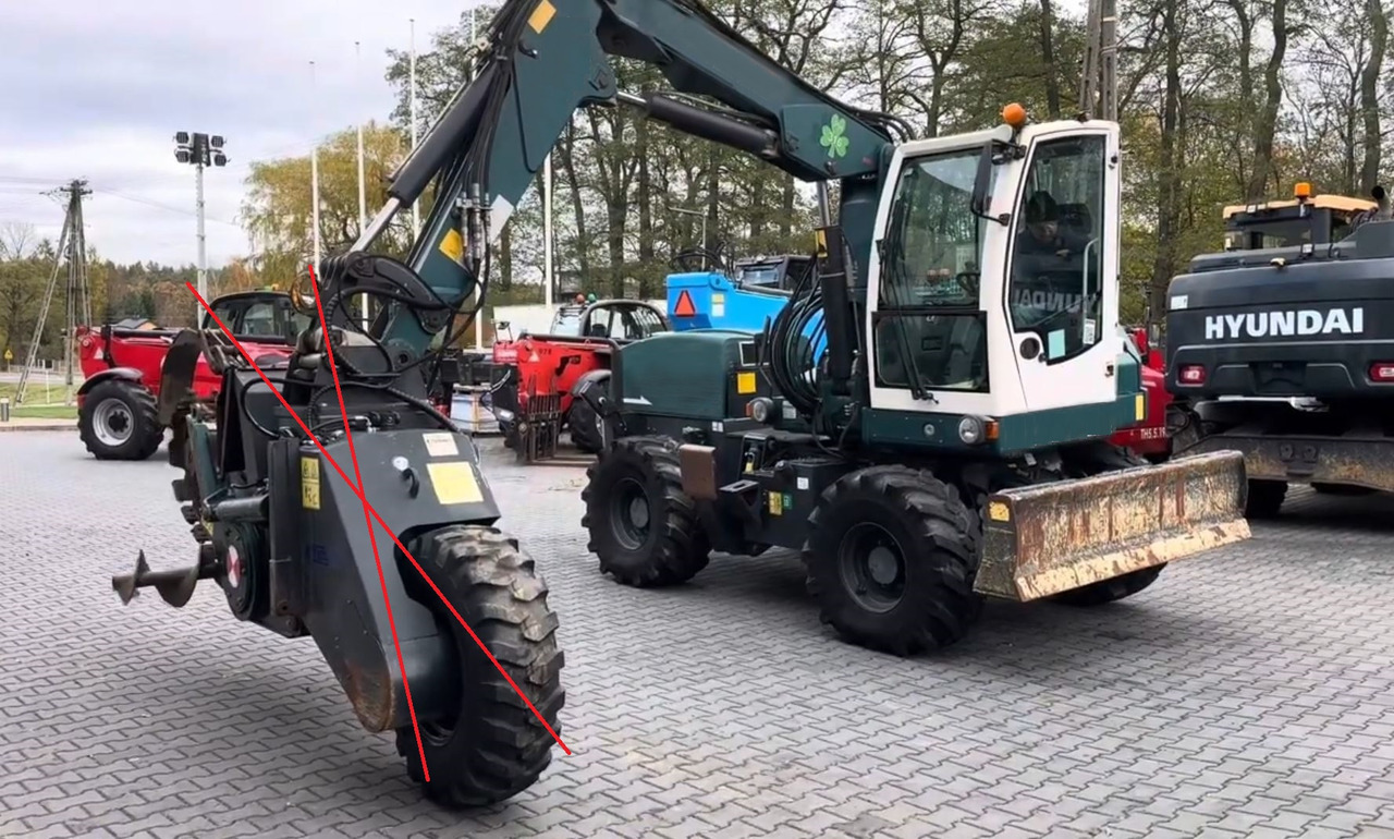 GALLMAC TG12 - Pelle sur pneus pour Pelle: photos 1 GALLMAC TG12 - Pelle sur pneus pour Pelle: photos 1