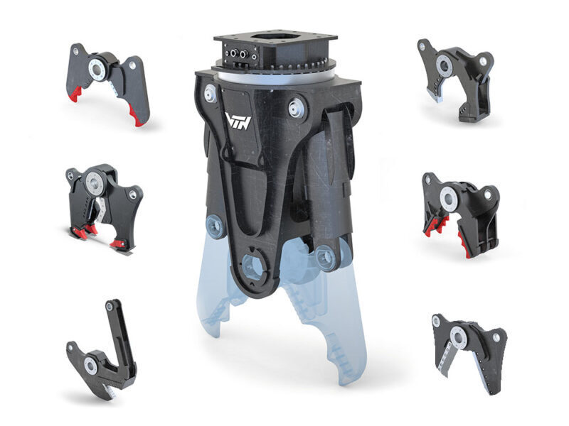 VTN MT25 Multiprocessor - jaws typ D 2548 KG - Cisaille de démolition pour Pelle: photos 1 VTN MT25 Multiprocessor - jaws typ D 2548 KG - Cisaille de démolition pour Pelle: photos 1