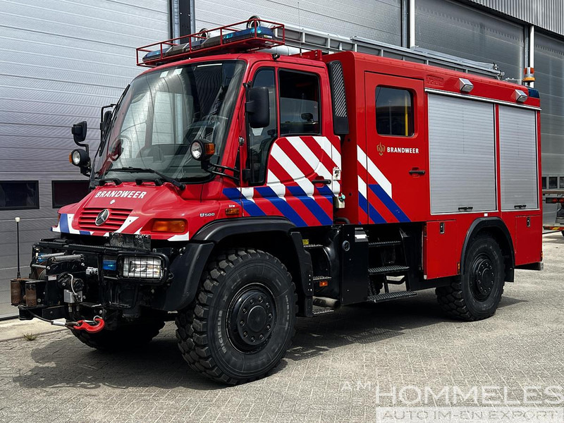Unimog U500 - Camion de pompier: photos 2 Unimog U500 - Camion de pompier: photos 2