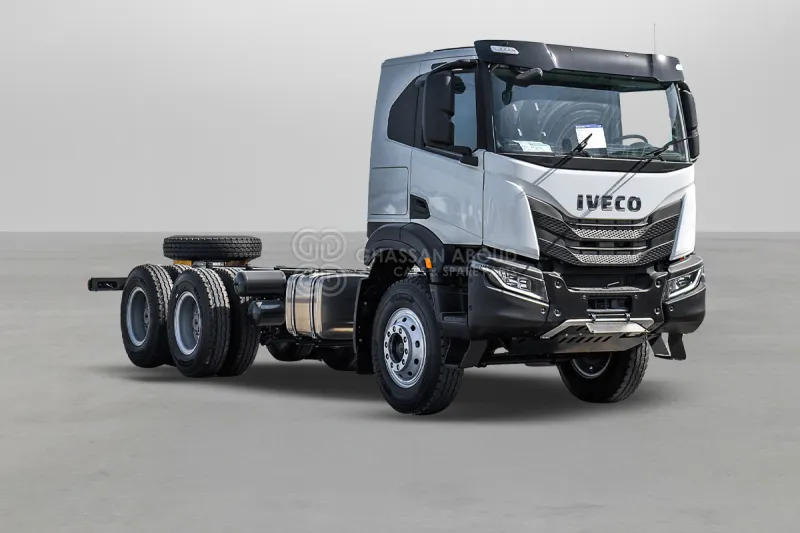 IVECO T-WAY AT380T47H 6X4 R24 TYRES CHASSIS - Barcelona Stock - Châssis cabine: photos 1 IVECO T-WAY AT380T47H 6X4 R24 TYRES CHASSIS - Barcelona Stock - Châssis cabine: photos 1