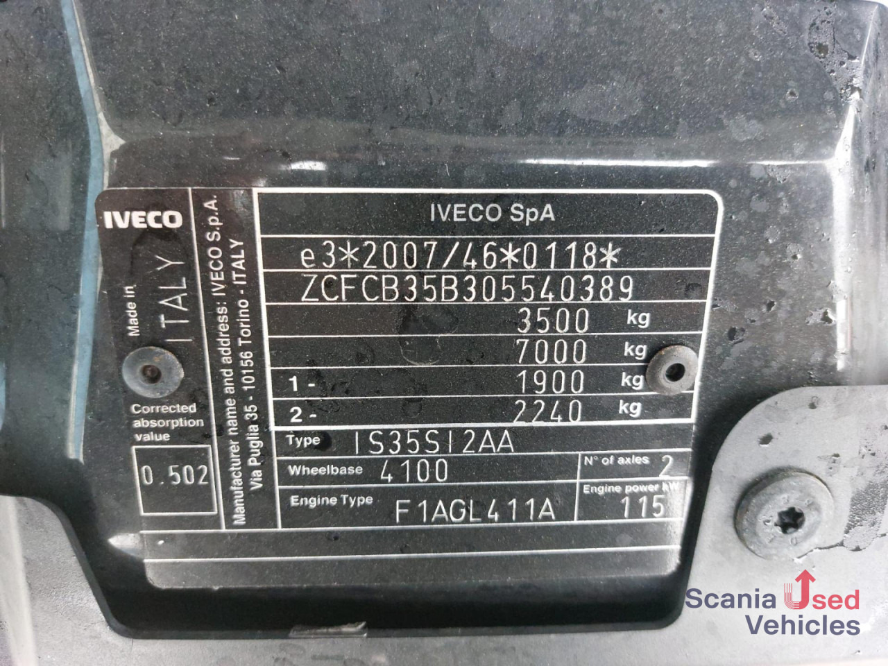 IVECO 35 C 16 Koffer Ladebordwand - Fourgon grand volume: photos 4 IVECO 35 C 16 Koffer Ladebordwand - Fourgon grand volume: photos 4