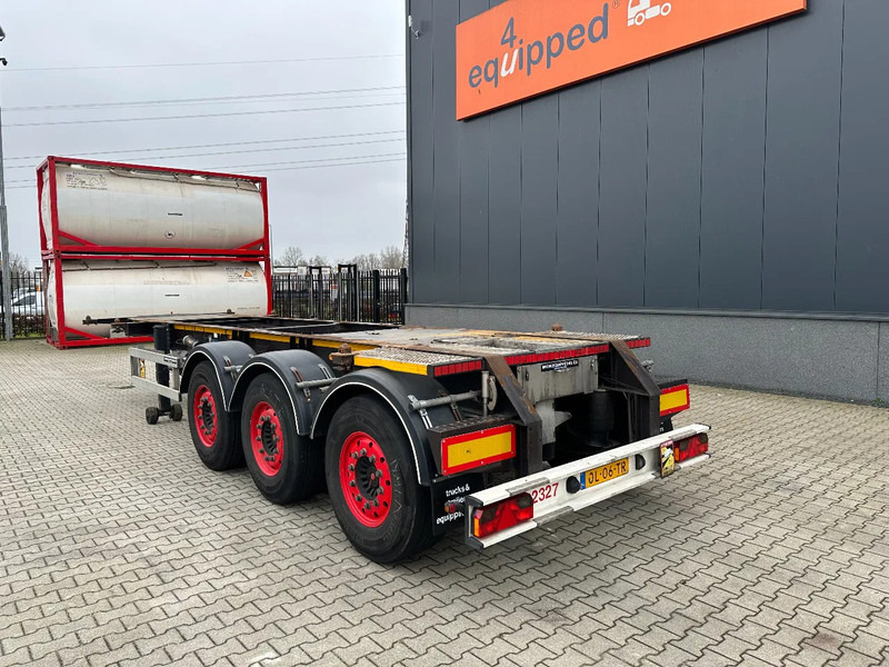 Burg 20FT ADR (EX/II, EX/III, FL, AT) Chassis, leeggewicht: 3.690kg, SAF INTRADISC, 2x Liftaxle, NL-chassis, APK: 08-2025 - Semi-remorque porte-conteneur/ Caisse mobile: photos 3 Burg 20FT ADR (EX/II, EX/III, FL, AT) Chassis, leeggewicht: 3.690kg, SAF INTRADISC, 2x Liftaxle, NL-chassis, APK: 08-2025 - Semi-remorque porte-conteneur/ Caisse mobile: photos 3