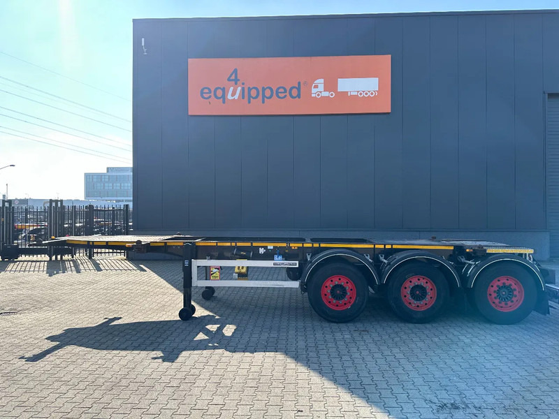 Burg 20FT ADR (EX/II, EX/III, FL, AT), empty weight: 3.690kg, SAF INTRADISC, 2x liftaxle, ALCOA, NL-Chassis - Semi-remorque porte-conteneur/ Caisse mobile: photos 2 Burg 20FT ADR (EX/II, EX/III, FL, AT), empty weight: 3.690kg, SAF INTRADISC, 2x liftaxle, ALCOA, NL-Chassis - Semi-remorque porte-conteneur/ Caisse mobile: photos 2