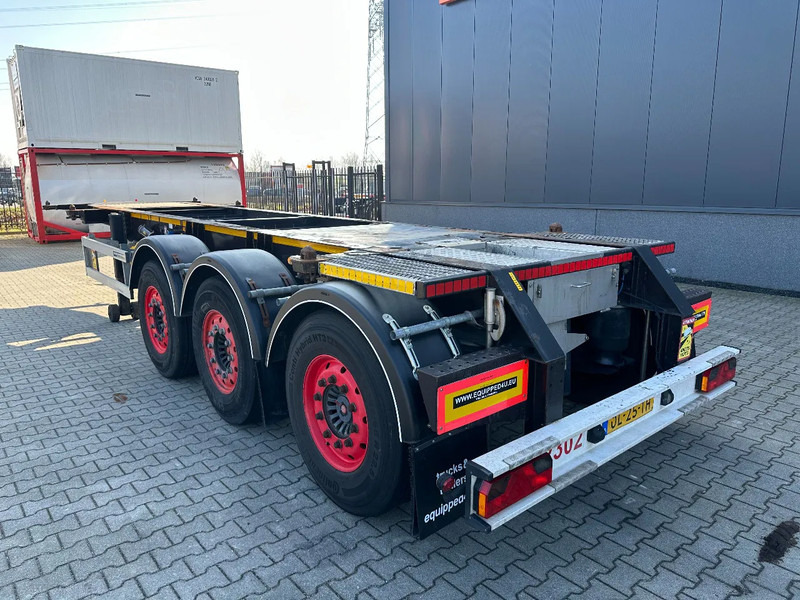 Burg 20FT ADR (EX/II, EX/III, FL, AT), empty weight: 3.690kg, SAF INTRADISC, 2x liftaxle, ALCOA, NL-Chassis - Semi-remorque porte-conteneur/ Caisse mobile: photos 3 Burg 20FT ADR (EX/II, EX/III, FL, AT), empty weight: 3.690kg, SAF INTRADISC, 2x liftaxle, ALCOA, NL-Chassis - Semi-remorque porte-conteneur/ Caisse mobile: photos 3