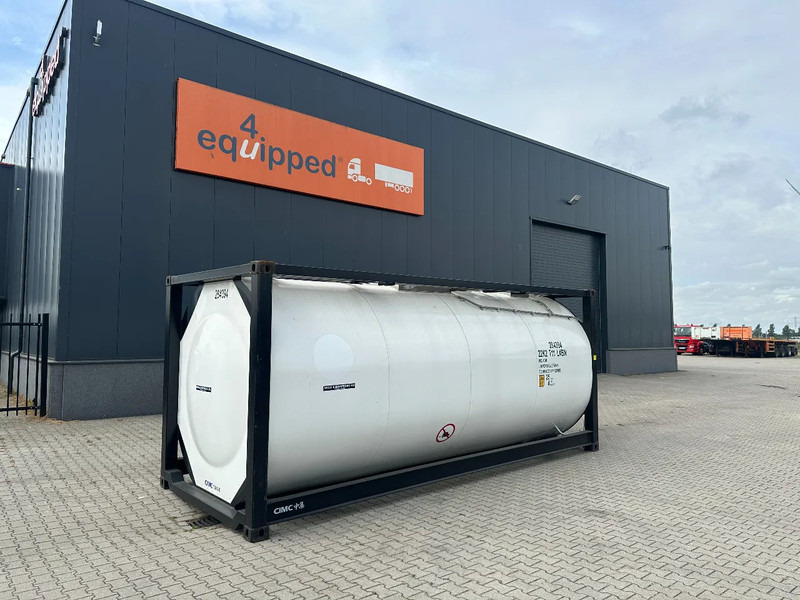 CIMC 20FT ISO / 25.030L - 1 comp. / L4BN / UN Portable / T11 / test: 10 -2026 - Conteneur citerne: photos 1 CIMC 20FT ISO / 25.030L - 1 comp. / L4BN / UN Portable / T11 / test: 10 -2026 - Conteneur citerne: photos 1