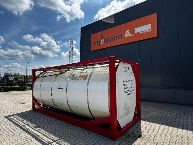 CIMC ISO, 24.940L, 20FT ISO, UN Portable T11, L4BN, payload: 32.170kg - Cuve de stockage: photos 3 CIMC ISO, 24.940L, 20FT ISO, UN Portable T11, L4BN, payload: 32.170kg - Cuve de stockage: photos 3