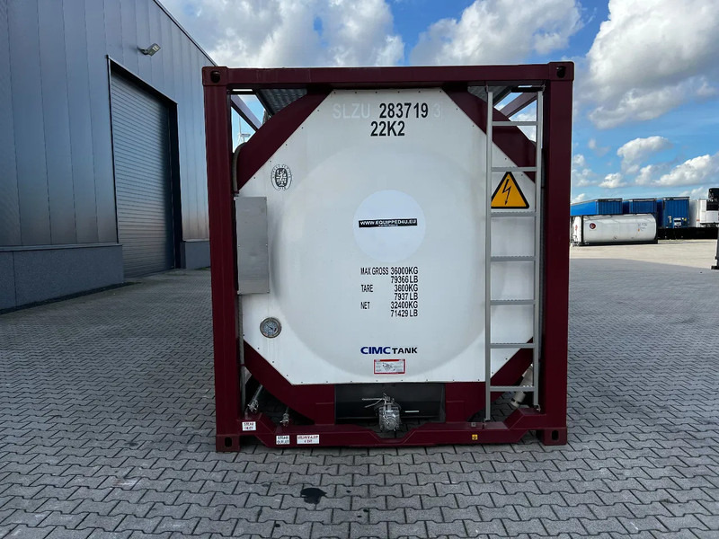 CIMC UNUSED, BOTH FOOD STUFF/CHEMICAL USE, 20FT ISO, 25.000L, L4BN, UN Portable, T11, test: 12-2026 - Cuve de stockage: photos 5 CIMC UNUSED, BOTH FOOD STUFF/CHEMICAL USE, 20FT ISO, 25.000L, L4BN, UN Portable, T11, test: 12-2026 - Cuve de stockage: photos 5