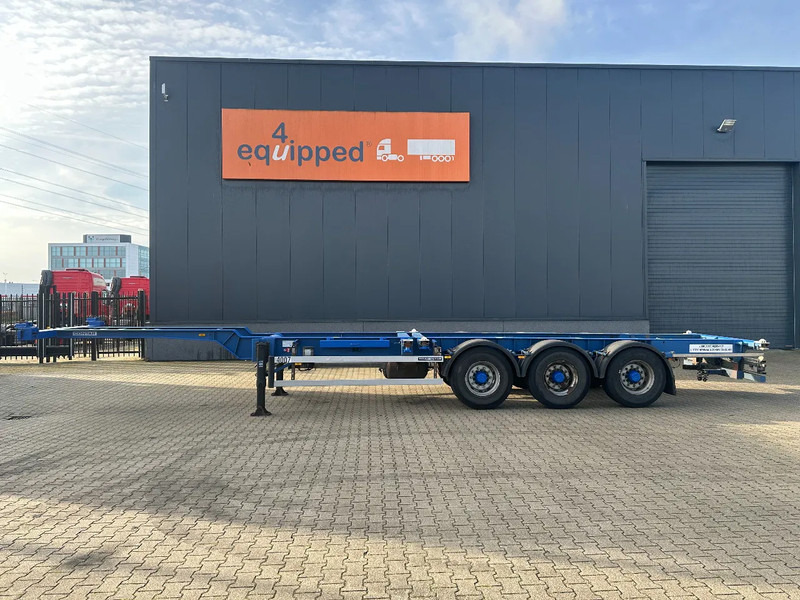 Contar 40 (45) FT-chassis / liftaxle / drumbrakes / NL-Chassis/ MOT - Semi-remorque porte-conteneur/ Caisse mobile: photos 3 Contar 40 (45) FT-chassis / liftaxle / drumbrakes / NL-Chassis/ MOT - Semi-remorque porte-conteneur/ Caisse mobile: photos 3