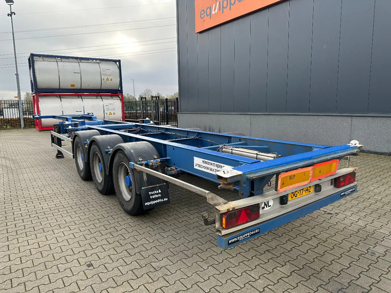 Contar 40 (45) FT-chassis / liftaxle / drumbrakes / NL-Chassis/ MOT - Semi-remorque porte-conteneur/ Caisse mobile: photos 4 Contar 40 (45) FT-chassis / liftaxle / drumbrakes / NL-Chassis/ MOT - Semi-remorque porte-conteneur/ Caisse mobile: photos 4