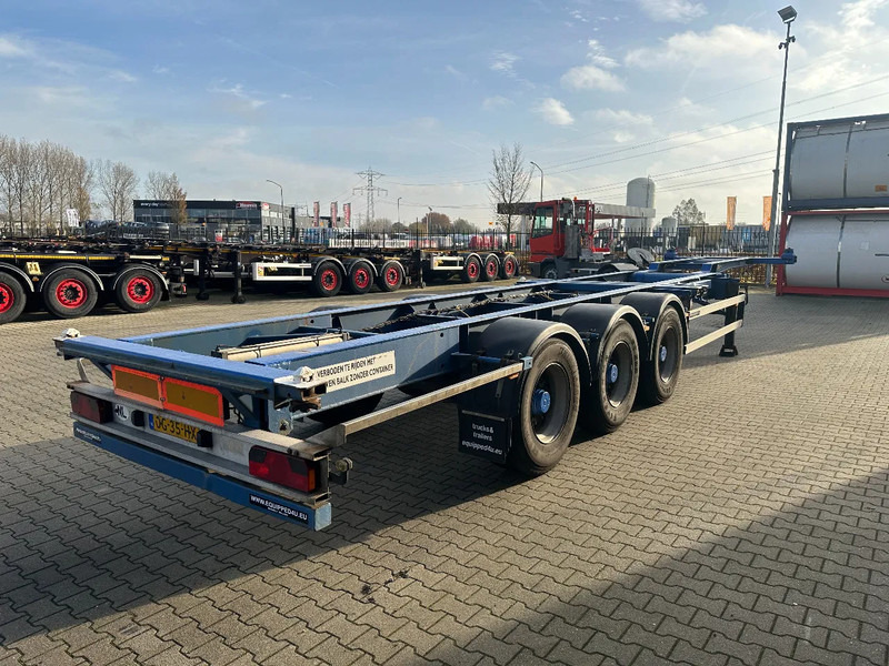 Contar 40 (45) FT-chassis / liftaxle / drumbrakes / NL-Chassis/ MOT - Semi-remorque porte-conteneur/ Caisse mobile: photos 5 Contar 40 (45) FT-chassis / liftaxle / drumbrakes / NL-Chassis/ MOT - Semi-remorque porte-conteneur/ Caisse mobile: photos 5