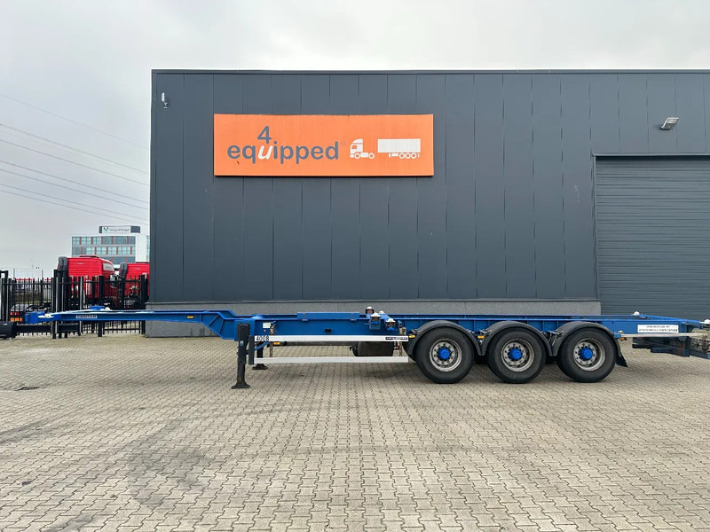 Contar 40 (45) FT-chassis / liftaxle / drumbrakes / NL-Chassis/ MOT - Semi-remorque porte-conteneur/ Caisse mobile: photos 3 Contar 40 (45) FT-chassis / liftaxle / drumbrakes / NL-Chassis/ MOT - Semi-remorque porte-conteneur/ Caisse mobile: photos 3