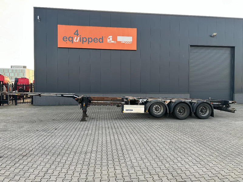 D-Tec FLEXITRAILER / 45FT HC MULTI / BPW + drumbrakes / liftaxle / NL / APK 11-2026 - Semi-remorque porte-conteneur/ Caisse mobile: photos 3 D-Tec FLEXITRAILER / 45FT HC MULTI / BPW + drumbrakes / liftaxle / NL / APK 11-2026 - Semi-remorque porte-conteneur/ Caisse mobile: photos 3