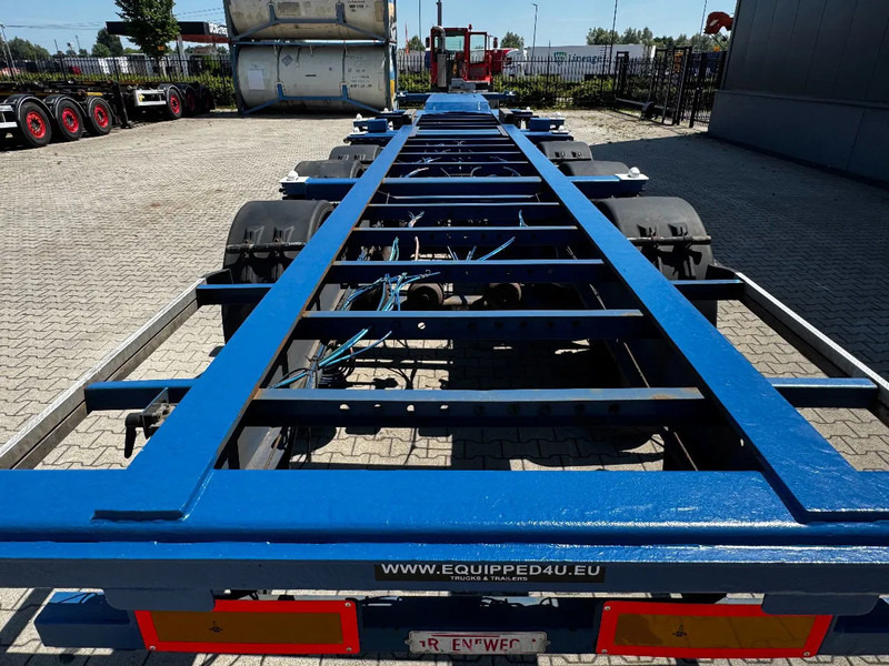 Groenewegen 40FT HC-chassis, BPW+Drum, liftaxle, NL-Chassis - Semi-remorque porte-conteneur/ Caisse mobile: photos 5 Groenewegen 40FT HC-chassis, BPW+Drum, liftaxle, NL-Chassis - Semi-remorque porte-conteneur/ Caisse mobile: photos 5