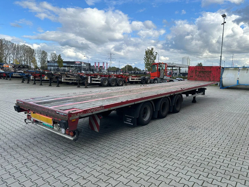 KEL-BERG HEAVY-DUTY MEGA FLATBED, 1x 40FT / 2x 20FT HECKBÜNDIG, SAF + DISC, MOT: 09/2025, NL trailer - Semi-remorque porte-conteneur/ Caisse mobile: photos 3 KEL-BERG HEAVY-DUTY MEGA FLATBED, 1x 40FT / 2x 20FT HECKBÜNDIG, SAF + DISC, MOT: 09/2025, NL trailer - Semi-remorque porte-conteneur/ Caisse mobile: photos 3