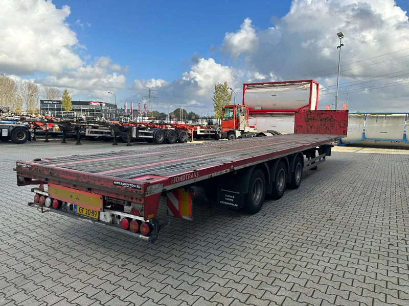 KEL-BERG HEAVY-DUTY MEGA PLATFORM, 1x 40FT / 2x 20FT HECKBÜNDIG, SAF + SCHEIBEBREMSEN, NL Auflieger - Semi-remorque plateau: photos 3 KEL-BERG HEAVY-DUTY MEGA PLATFORM, 1x 40FT / 2x 20FT HECKBÜNDIG, SAF + SCHEIBEBREMSEN, NL Auflieger - Semi-remorque plateau: photos 3