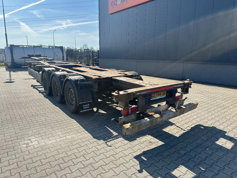 Krone 45FT HC, disc, extendable front+ rear+ bumper, NL-chassis - Semi-remorque porte-conteneur/ Caisse mobile: photos 4 Krone 45FT HC, disc, extendable front+ rear+ bumper, NL-chassis - Semi-remorque porte-conteneur/ Caisse mobile: photos 4