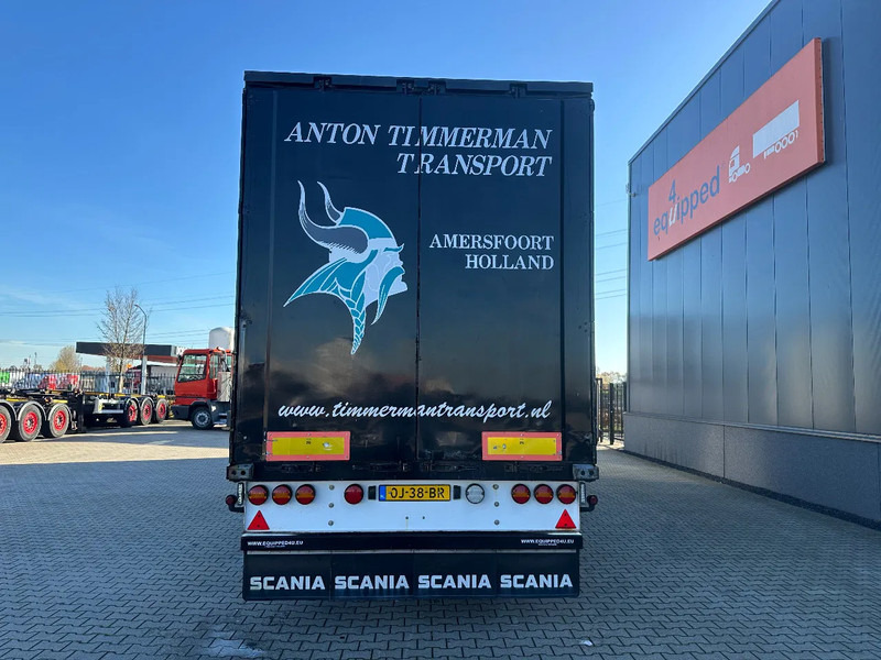 Krone BPW + Trommelbremsen / Innenhöhe 2.75m / Rungtasschen / NL-Auflieger - Semi-remorque rideaux coulissants: photos 4 Krone BPW + Trommelbremsen / Innenhöhe 2.75m / Rungtasschen / NL-Auflieger - Semi-remorque rideaux coulissants: photos 4