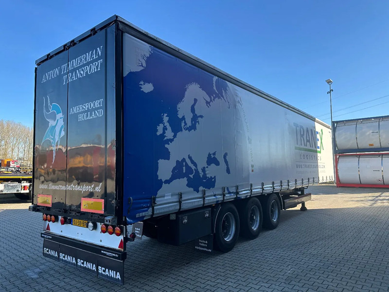 Krone BPW + Trommelbremsen / Innenhöhe 2.75m / Rungtasschen / NL-Auflieger - Semi-remorque rideaux coulissants: photos 3 Krone BPW + Trommelbremsen / Innenhöhe 2.75m / Rungtasschen / NL-Auflieger - Semi-remorque rideaux coulissants: photos 3