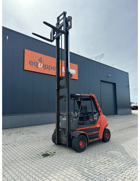 Linde H80D-03 FORKLIFT, 8000KG, duplex, 6 cil. Deutz diesel, 12.200hrs, - Chariot élévateur diesel: photos 2 Linde H80D-03 FORKLIFT, 8000KG, duplex, 6 cil. Deutz diesel, 12.200hrs, - Chariot élévateur diesel: photos 2