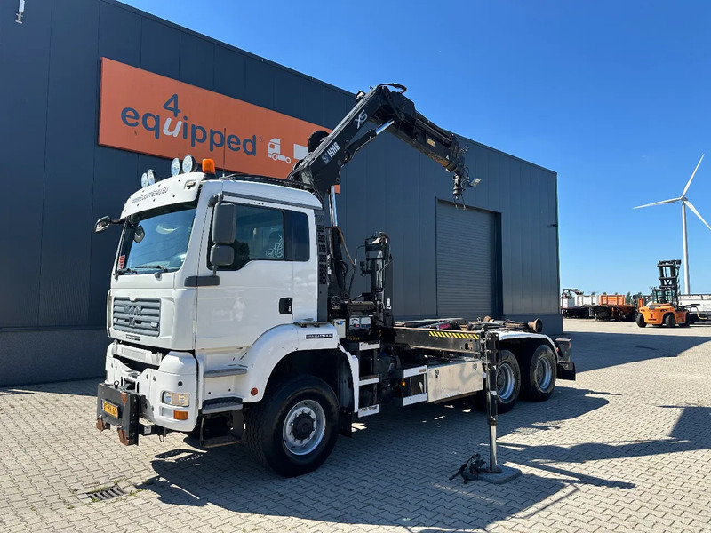 MAN TGA 26.440 6x6, HIAB 166 D-4 HIDUO Crane + ROTATOR / MULTILIFT HOOK (21T), full spring, NL-truck, APK: 02/2026 - Camion ampliroll, Camion grue: photos 3 MAN TGA 26.440 6x6, HIAB 166 D-4 HIDUO Crane + ROTATOR / MULTILIFT HOOK (21T), full spring, NL-truck, APK: 02/2026 - Camion ampliroll, Camion grue: photos 3