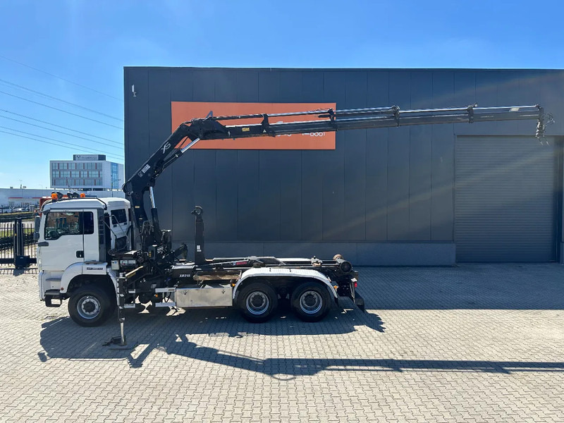 MAN TGA 26.440 6x6, HIAB 166 D-4 HIDUO Crane + ROTATOR / MULTILIFT HOOK (21T), full spring, NL-truck, APK: 02/2026 - Camion ampliroll, Camion grue: photos 5 MAN TGA 26.440 6x6, HIAB 166 D-4 HIDUO Crane + ROTATOR / MULTILIFT HOOK (21T), full spring, NL-truck, APK: 02/2026 - Camion ampliroll, Camion grue: photos 5