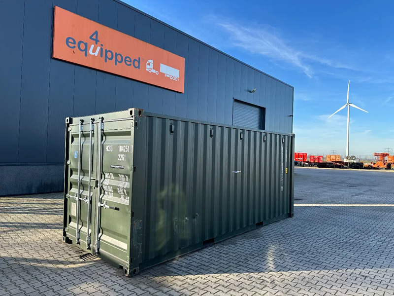 Onbekend TOP 20FT DV 8'6" containers ONE-WAY, 2x available, darkgreen - Conteneur maritime: photos 1 Onbekend TOP 20FT DV 8'6" containers ONE-WAY, 2x available, darkgreen - Conteneur maritime: photos 1