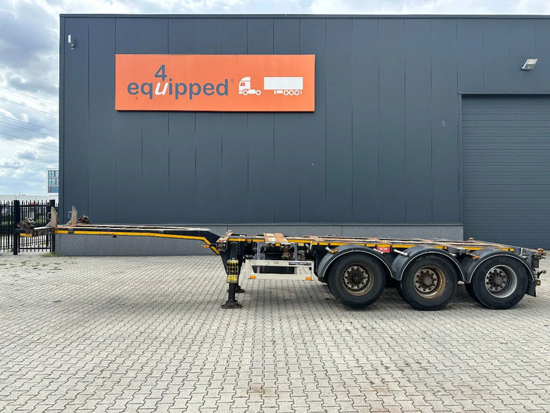 Pacton FLEX XL 45FT HC multi (2x extendable), liftaxle, SAF + DRUM, NL-chassis - Semi-remorque porte-conteneur/ Caisse mobile: photos 4 Pacton FLEX XL 45FT HC multi (2x extendable), liftaxle, SAF + DRUM, NL-chassis - Semi-remorque porte-conteneur/ Caisse mobile: photos 4