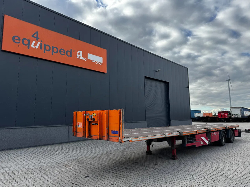 RUFA MEGA PLATFORM / LENKACHSE/ 12 TWISTLOCKS 1x 40FT + 2x 20FT (HECKBÜNDIG) / BPW / SCHEIBE/ GALVANISIERT/ RUNGENTASCHEN - Semi-remorque plateau: photos 1 RUFA MEGA PLATFORM / LENKACHSE/ 12 TWISTLOCKS 1x 40FT + 2x 20FT (HECKBÜNDIG) / BPW / SCHEIBE/ GALVANISIERT/ RUNGENTASCHEN - Semi-remorque plateau: photos 1