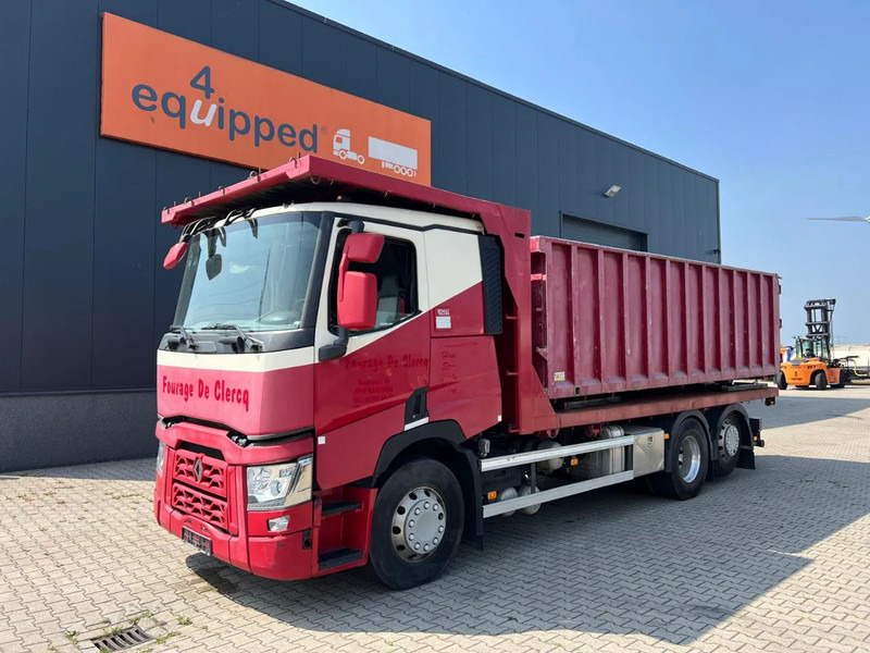 Renault T460 6x2, TIPPING FLATBED + TIPPING BOX (removable), original 251.464km!!! - Camion benne: photos 2 Renault T460 6x2, TIPPING FLATBED + TIPPING BOX (removable), original 251.464km!!! - Camion benne: photos 2