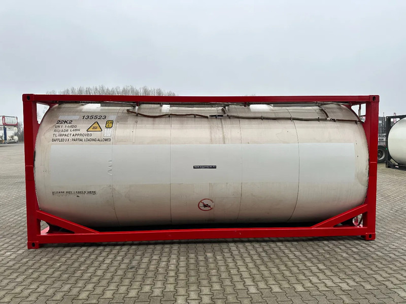 SINGAMAS 20FT ISO, 26.000L/1-COMP/3 BAFFELS/3 manholes, 5Y inspection: 06/2027 - Cuve de stockage: photos 3 SINGAMAS 20FT ISO, 26.000L/1-COMP/3 BAFFELS/3 manholes, 5Y inspection: 06/2027 - Cuve de stockage: photos 3
