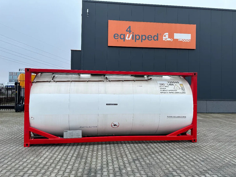 SINGAMAS 20FT ISO, 26.000L/1-COMP/3 BAFFELS/3 manholes, 5Y inspection: 06/2027 - Cuve de stockage: photos 2 SINGAMAS 20FT ISO, 26.000L/1-COMP/3 BAFFELS/3 manholes, 5Y inspection: 06/2027 - Cuve de stockage: photos 2