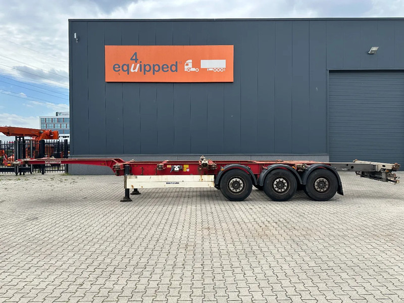 Schmitz Cargobull SCF 24 G MX 40FT HC-chassis, discbrakes, liftaxle, extendable at the rear, NL-chassis - Semi-remorque porte-conteneur/ Caisse mobile: photos 3 Schmitz Cargobull SCF 24 G MX 40FT HC-chassis, discbrakes, liftaxle, extendable at the rear, NL-chassis - Semi-remorque porte-conteneur/ Caisse mobile: photos 3