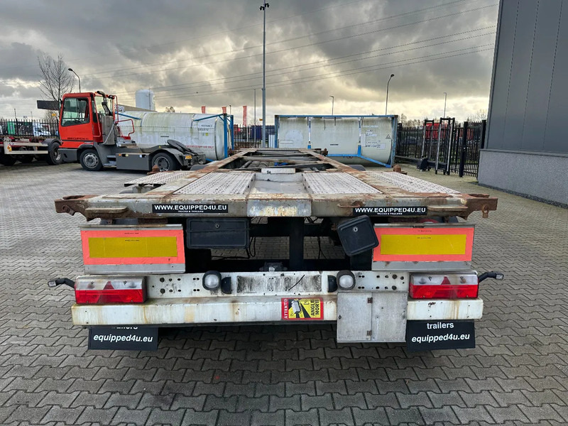 TURBO'S HOET 20FT/30FT, ADR (FL, AT, OX), empty weight: 3.720kg, liftaxle, SAF disc - Semi-remorque porte-conteneur/ Caisse mobile: photos 4 TURBO'S HOET 20FT/30FT, ADR (FL, AT, OX), empty weight: 3.720kg, liftaxle, SAF disc - Semi-remorque porte-conteneur/ Caisse mobile: photos 4