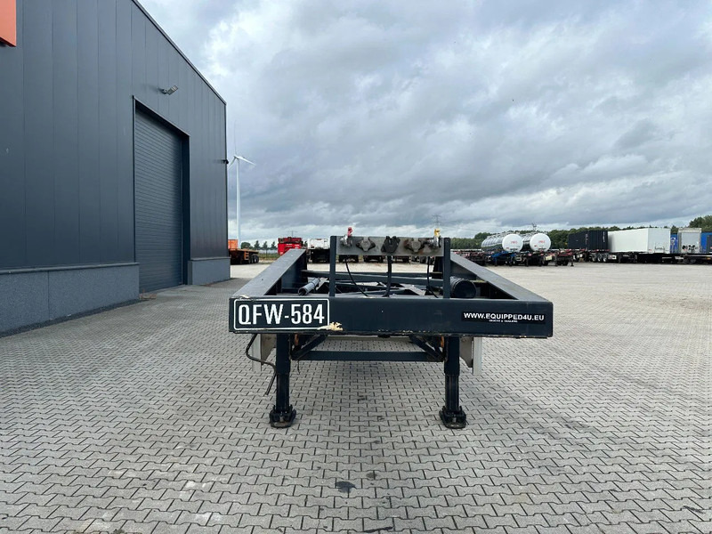 TURBOS HOET Turbo's Hoet 20FT HC GOOSENECK ADR CHASSIS / BPW + DISC / ADR (FL, AT, OX) / NL-trailer / APK / 2x available - Semi-remorque porte-conteneur/ Caisse mobile: photos 5 TURBOS HOET Turbo's Hoet 20FT HC GOOSENECK ADR CHASSIS / BPW + DISC / ADR (FL, AT, OX) / NL-trailer / APK / 2x available - Semi-remorque porte-conteneur/ Caisse mobile: photos 5
