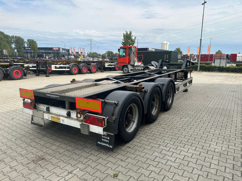 TURBOS HOET Turbo's Hoet 20FT High Cube GOOSENECK ADR CHASSIS / BPW + DISC / ADR (FL, AT, OX) / NL- trailer / APK / 2x available - Semi-remorque porte-conteneur/ Caisse mobile: photos 3 TURBOS HOET Turbo's Hoet 20FT High Cube GOOSENECK ADR CHASSIS / BPW + DISC / ADR (FL, AT, OX) / NL- trailer / APK / 2x available - Semi-remorque porte-conteneur/ Caisse mobile: photos 3