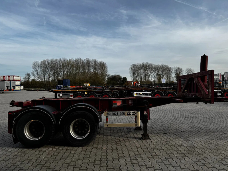 Van Hool 2 AXLE 20FT TIPPING-CHASSIS / TWIN-TIRES / BPW + DISC / ALCOA - Semi-remorque porte-conteneur/ Caisse mobile: photos 4 Van Hool 2 AXLE 20FT TIPPING-CHASSIS / TWIN-TIRES / BPW + DISC / ALCOA - Semi-remorque porte-conteneur/ Caisse mobile: photos 4