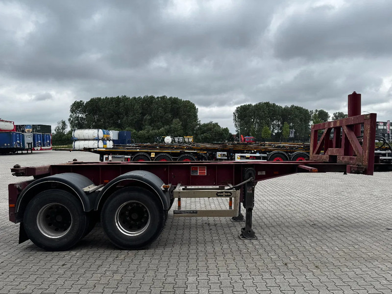 Van Hool 2 AXLE 20FT TIPPING-CHASSIS, TWIN-TIRES, BPW + DRUM, ALCOA - Semi-remorque porte-conteneur/ Caisse mobile: photos 3 Van Hool 2 AXLE 20FT TIPPING-CHASSIS, TWIN-TIRES, BPW + DRUM, ALCOA - Semi-remorque porte-conteneur/ Caisse mobile: photos 3
