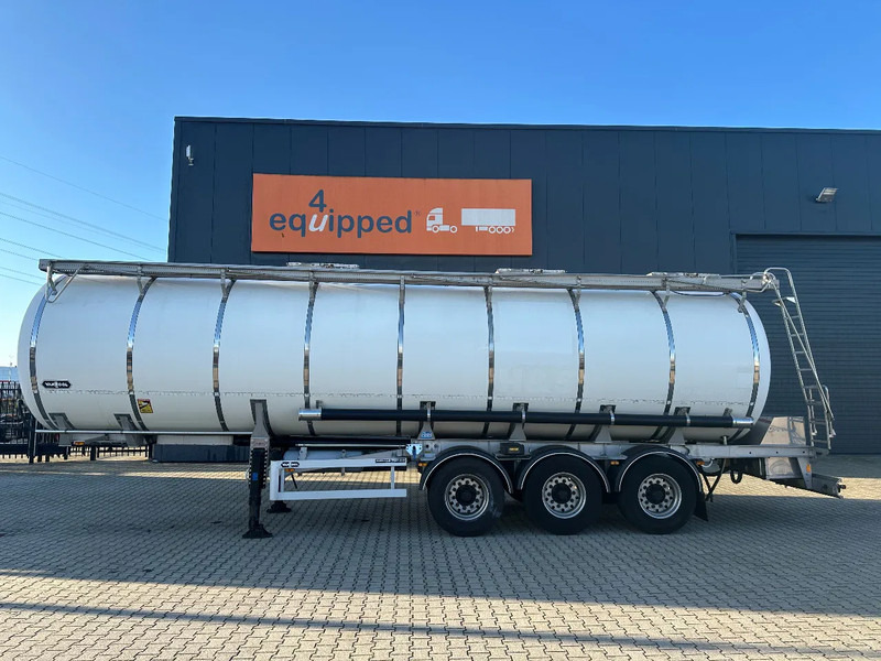 Van Hool LEBENSMITTEL / 39.000L / 3-KAMMER / INOX / NL-Auflieger / APK: 05/2026 - Semi-remorque citerne: photos 2 Van Hool LEBENSMITTEL / 39.000L / 3-KAMMER / INOX / NL-Auflieger / APK: 05/2026 - Semi-remorque citerne: photos 2