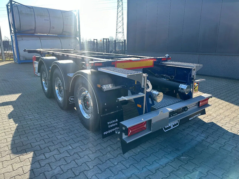 Van Hool NEW / DIRECT AVAILABLE 20FT ADR-CHASSIS, EMPTY WEIGHT: 3.300KG, DISCBRAKES, 3x available, ALU WHEELS - Semi-remorque porte-conteneur/ Caisse mobile: photos 5 Van Hool NEW / DIRECT AVAILABLE 20FT ADR-CHASSIS, EMPTY WEIGHT: 3.300KG, DISCBRAKES, 3x available, ALU WHEELS - Semi-remorque porte-conteneur/ Caisse mobile: photos 5