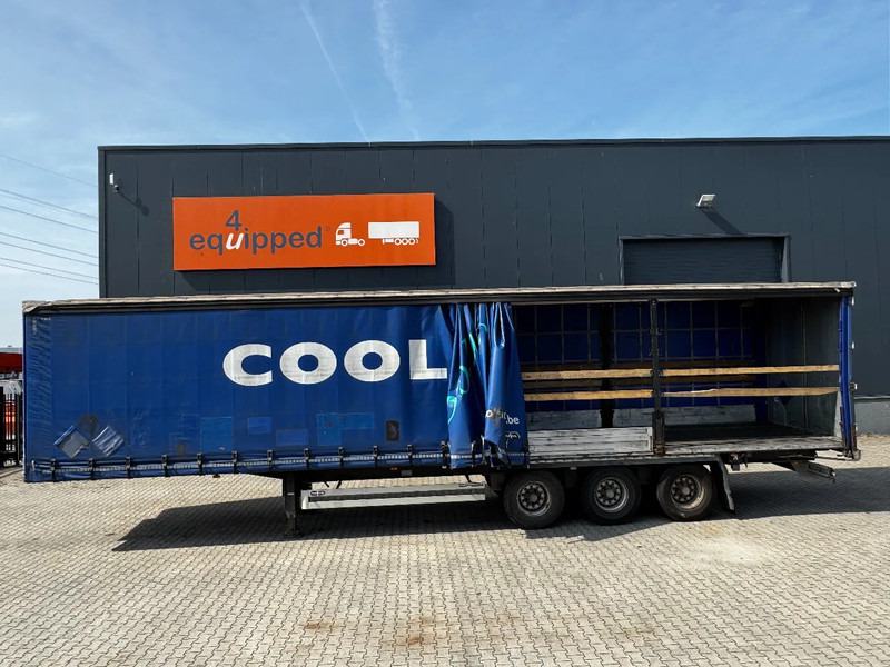 Van Hool verzinkt, BPW + trommelremmen, alu zijborden, Code-XL, 75% banden, 10 x beschikbaar - Semi-remorque rideaux coulissants: photos 1 Van Hool verzinkt, BPW + trommelremmen, alu zijborden, Code-XL, 75% banden, 10 x beschikbaar - Semi-remorque rideaux coulissants: photos 1