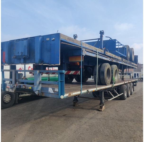 Groenewegen Plateau - Semi-remorque plateau: photos 4 Groenewegen Plateau - Semi-remorque plateau: photos 4