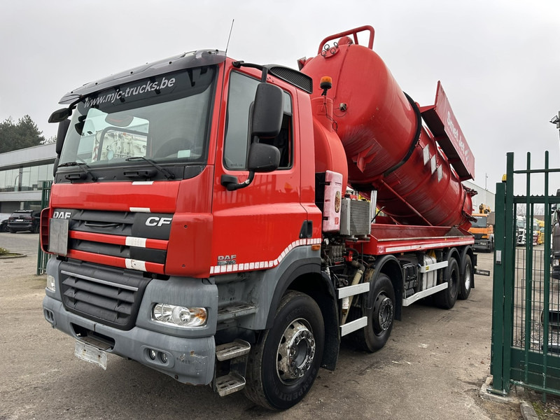 Camion hydrocureur DAF CF 85.360 8x4 LAGRAM (Bekker) 18m³ KOLKENZUIGER / HYDROCUREUR / VACUUM TRUCK - MANUAL ZF - STEEL SPRING / BIG AXLES HUB REDUCTION - BE TRUCK: photos 17