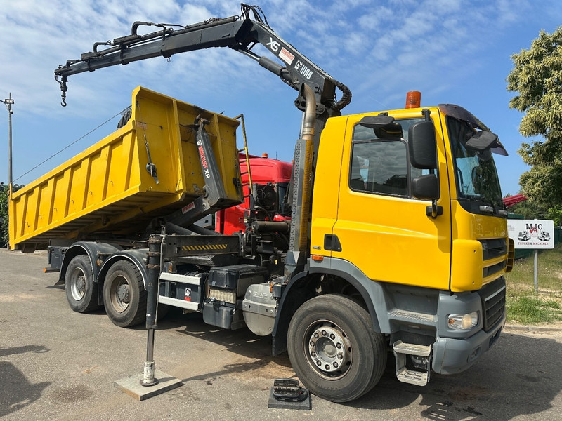 DAF CF 85.410 6X4 21T HOOKLIFT + CRANE HIAB 166-3 HIPRO + ROTATOR - 5/6F - RETARDER - TÜV 10/2025 - EURO 5 - BE TRUCK - Camion ampliroll, Camion grue: photos 1 DAF CF 85.410 6X4 21T HOOKLIFT + CRANE HIAB 166-3 HIPRO + ROTATOR - 5/6F - RETARDER - TÜV 10/2025 - EURO 5 - BE TRUCK - Camion ampliroll, Camion grue: photos 1