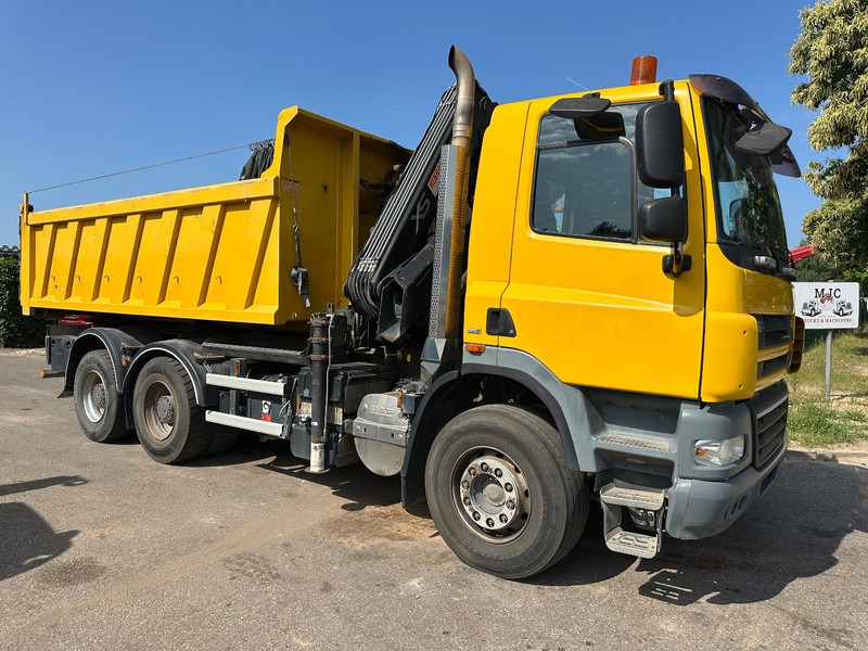 DAF CF 85.410 6X4 21T HOOKLIFT + CRANE HIAB 166-3 HIPRO + ROTATOR - 5/6F - RETARDER - TÜV 10/2025 - EURO 5 - BE TRUCK - Camion ampliroll, Camion grue: photos 2 DAF CF 85.410 6X4 21T HOOKLIFT + CRANE HIAB 166-3 HIPRO + ROTATOR - 5/6F - RETARDER - TÜV 10/2025 - EURO 5 - BE TRUCK - Camion ampliroll, Camion grue: photos 2