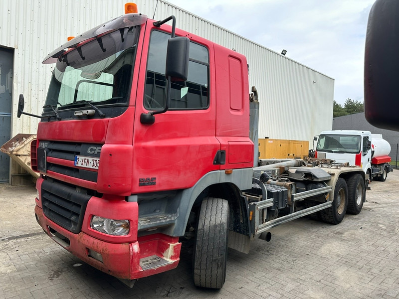 DAF CF 85.430 6x4 HOOKLIFT MEILLER RK 20T - 6.5m - MANUAL ZF - AIR SUSPENSION - BIG AXLES HUB REDUCTION - Camion ampliroll: photos 1 DAF CF 85.430 6x4 HOOKLIFT MEILLER RK 20T - 6.5m - MANUAL ZF - AIR SUSPENSION - BIG AXLES HUB REDUCTION - Camion ampliroll: photos 1