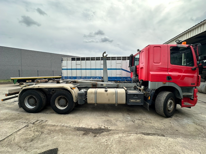 DAF CF 85.430 6x4 HOOKLIFT MEILLER RK 20T - 6.5m - MANUAL ZF - AIR SUSPENSION - BIG AXLES HUB REDUCTION - Camion ampliroll: photos 4 DAF CF 85.430 6x4 HOOKLIFT MEILLER RK 20T - 6.5m - MANUAL ZF - AIR SUSPENSION - BIG AXLES HUB REDUCTION - Camion ampliroll: photos 4