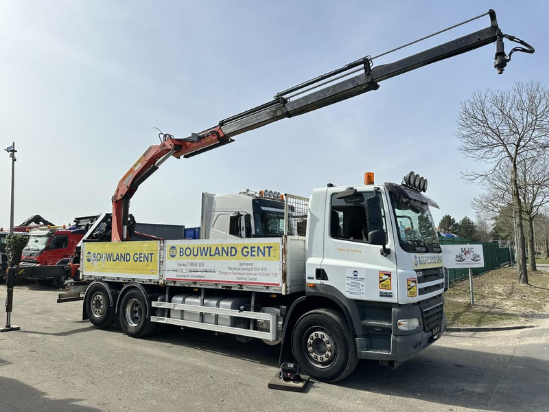 DAF CF 85.460 6x2 LIFT+STEERING AXLE + CRANE PALFINGER PK 18500 (3x) + RADIO + ROTATOR - EURO 5 - AS TRONIC - BE TRUCK - Camion grue: photos 1 DAF CF 85.460 6x2 LIFT+STEERING AXLE + CRANE PALFINGER PK 18500 (3x) + RADIO + ROTATOR - EURO 5 - AS TRONIC - BE TRUCK - Camion grue: photos 1