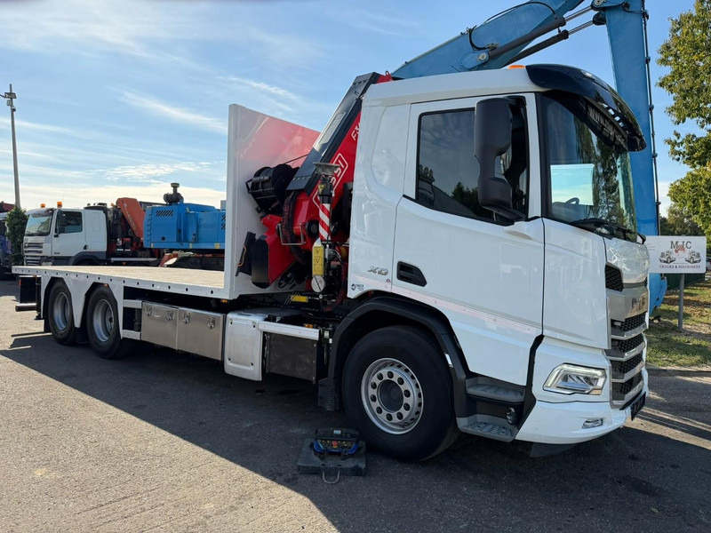 DAF XD 450 6x4 PRITSCHE + (24m) KRAN FASSI F345 8x + WINCH - 35.000km - *TOP CONDITION* - BE TRUCK - Camion plateau, Camion grue: photos 1 DAF XD 450 6x4 PRITSCHE + (24m) KRAN FASSI F345 8x + WINCH - 35.000km - *TOP CONDITION* - BE TRUCK - Camion plateau, Camion grue: photos 1